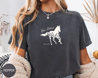 Komfort Farben frei in der Tat Pferde Shirt: Christian Cowgirl Tee