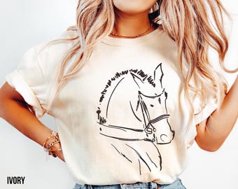 Horse Girl Era Sweatshirt, Equestrian Gift, Western Cowgirl Top