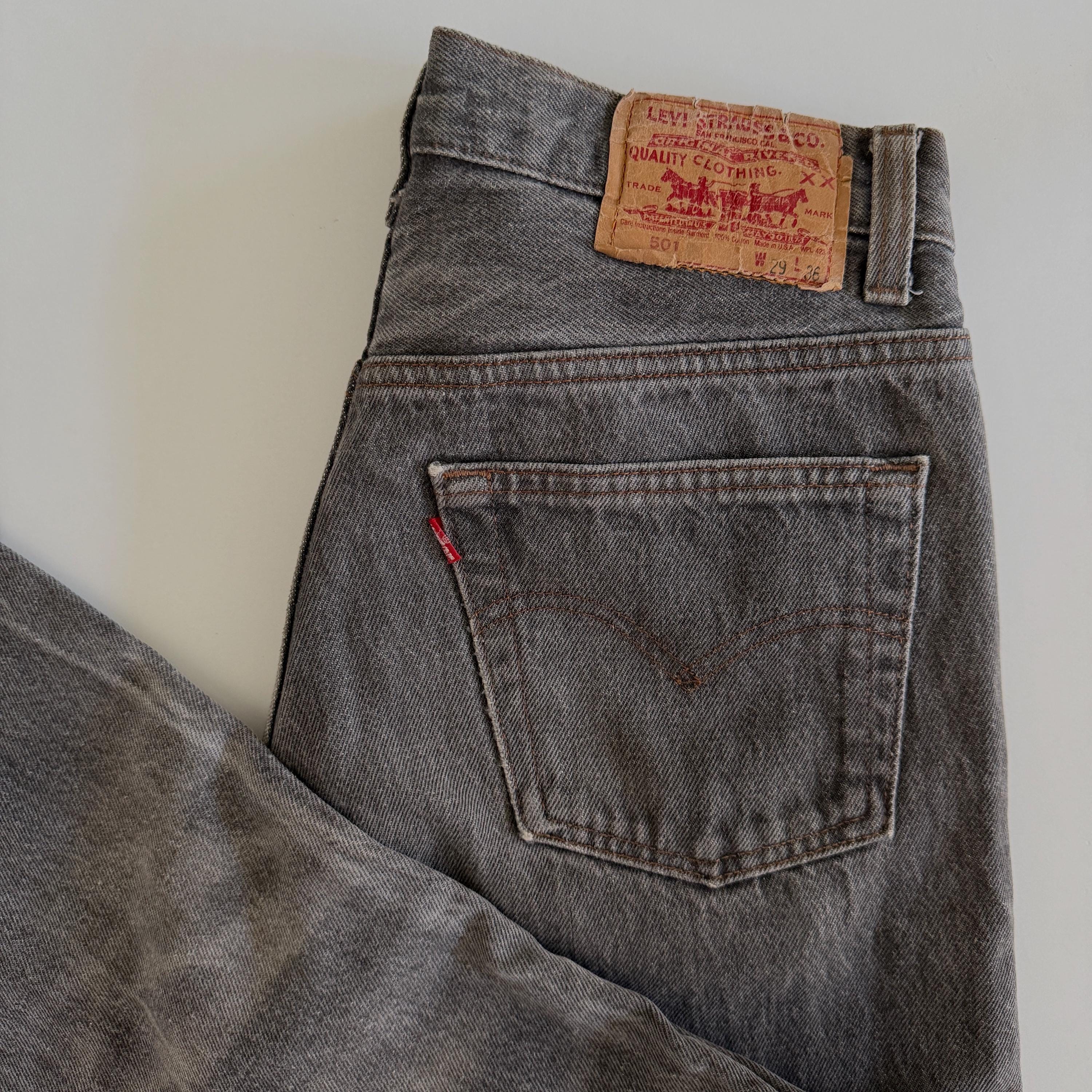 Levi’s 501 ヴィンテージ デニム 80s USA W29 L36 Levis 501 W29 L36 - Etsy