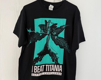 Final Fantasy XIV I Beat Titania Battle Challenge Game Tee - Etsy