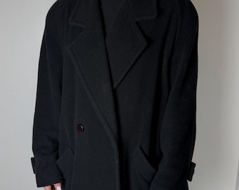 Luxury Long Cashmere & Wool Coat  Elegant Winter Coat for Women  Timeless Style Made in Italy
