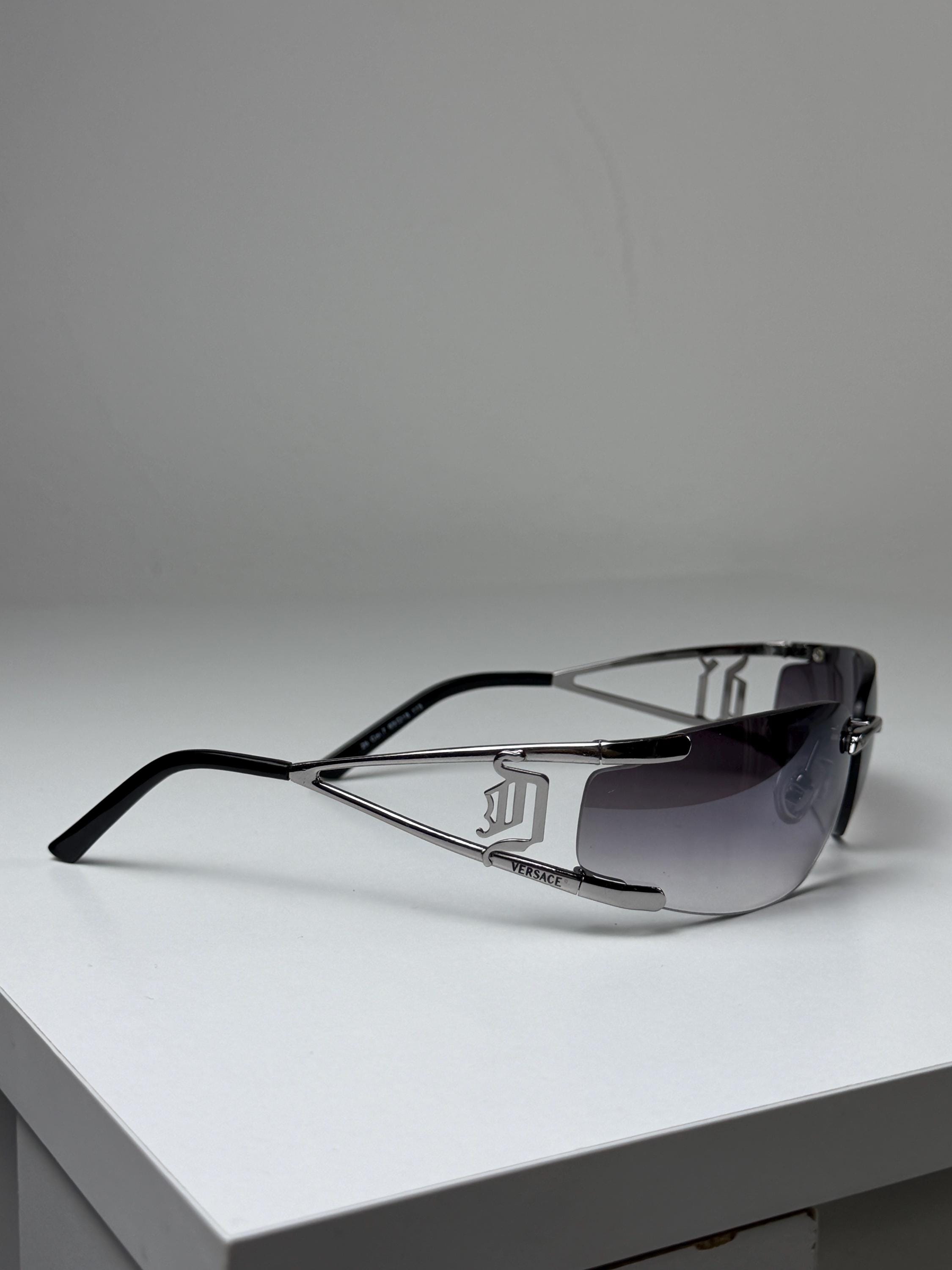 Gianni Versace Vintage Sunglasses Y2K 2000s Old School Designer