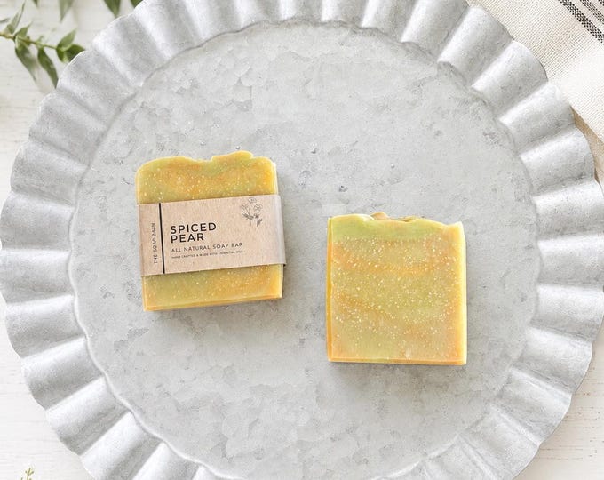 Fall Handmade Bar Soap - Natural Processed Soap
