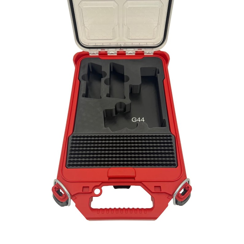 Pistol Insert for Milwaukee Slim Packout Organizer – 3D Printed Handgun Storage with Magazine & Ammo Slots image 17