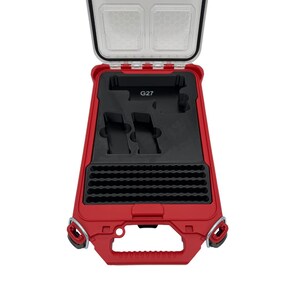Pistol Insert for Milwaukee Slim Packout Organizer – 3D Printed Handgun Storage with Magazine & Ammo Slots image 18