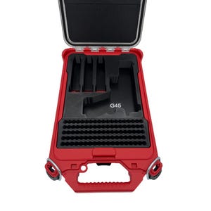 Pistol Insert for Milwaukee Slim Packout Organizer – 3D Printed Handgun Storage with Magazine & Ammo Slots image 4