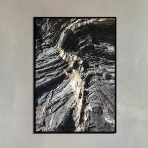 Serpentine – Abstract Photography of Rocks, Fine Art Giclée Print, Archival Quality
