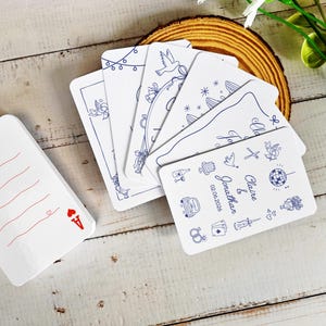 Wedding Guest Book Alternative, Deck of Custom Playing Cards, Custom Guest Book, Blank Playing Cards, Signing Book, Guest Cards Deck