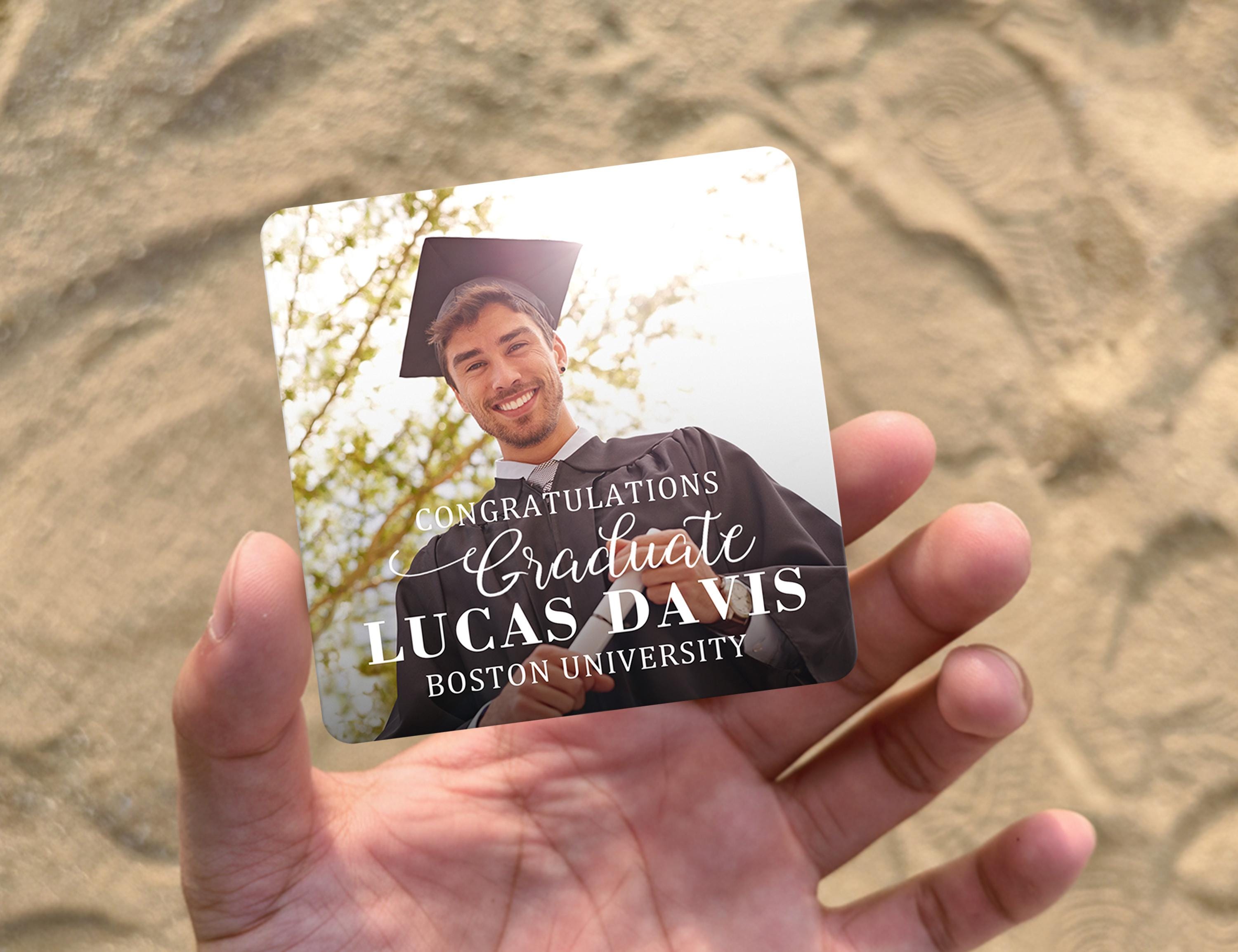 Personalized Graduation Magnet Class of 2026 Custom Photo Graduation ...