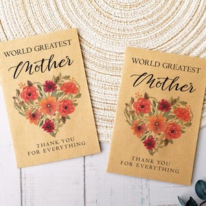Mother&#39;s Day Seed Packets Personalized Mother&#39;s Day Church Community Favors Custom Wildflower Seed Packets Happy Mother&#39;s Day Gift for Moms
