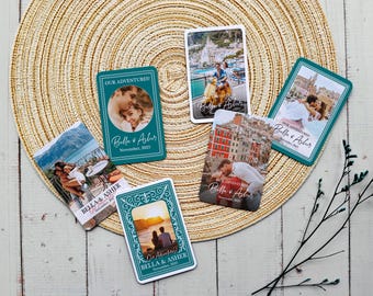 Custom Photo Playing Cards/Personalized Deck for Couples/Playing Cards Guest Book/Unique Poker Gift for Husband/Anniversary Gift for Her Him