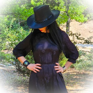 Western Gifts,  Western Style, Leather Gifts, Leather Wristband, Leather Jewelry,Southwestern Gifts, Boho Bracelet, Cowgirl Jewelry, Leather