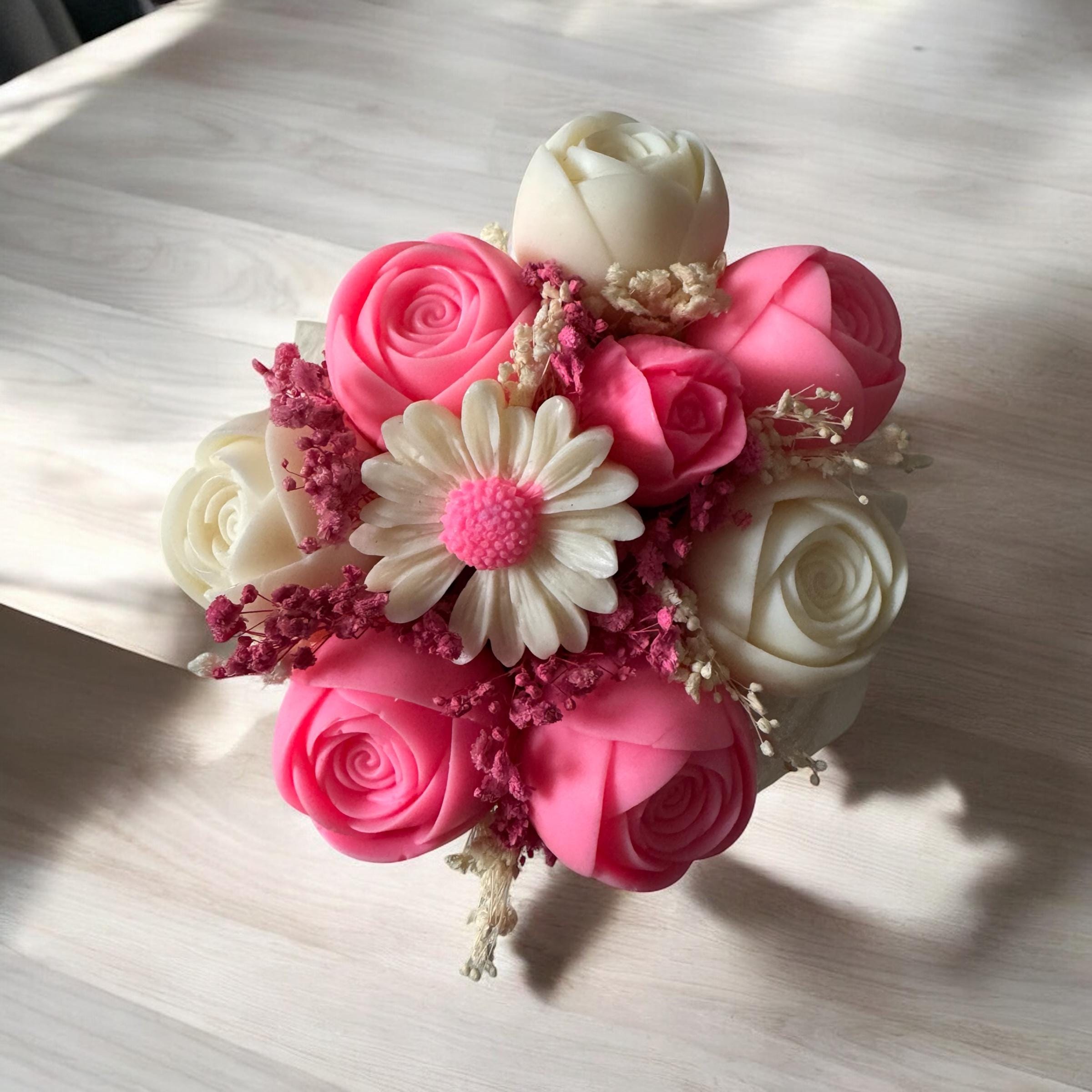 Floral fondant bouquet