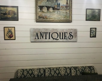 Farmhouse antiques sign