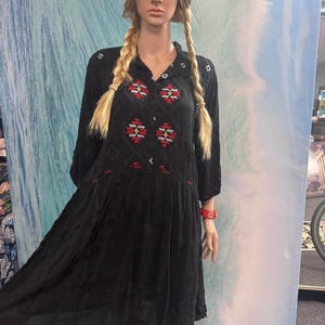Johnny Was Long Sleeve Ladies Dress Size Large
