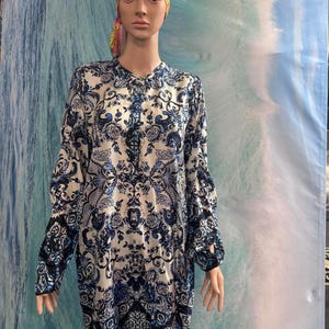 Johnny Was Long Sleeve Ladies Dress Size Large