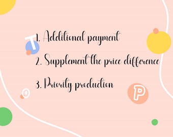 Make up for the price difference