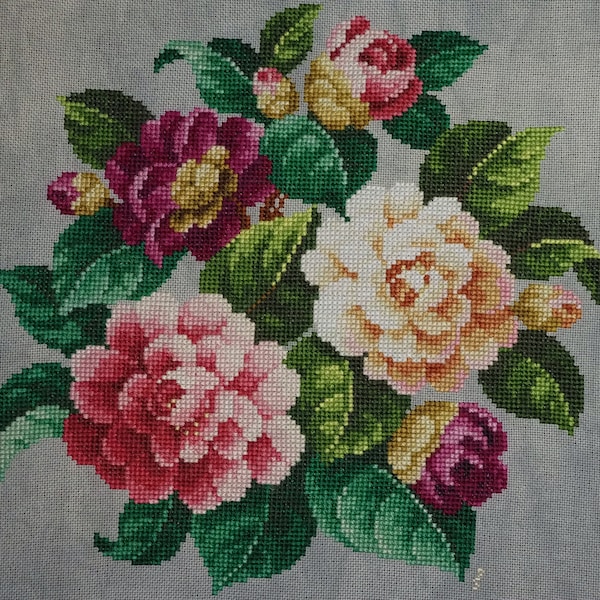 Camelia - cross stitch