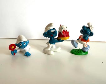 ヴィンテージ80年代のおもちゃのフィギュアPVCミニ漫画あなたが選ぶ