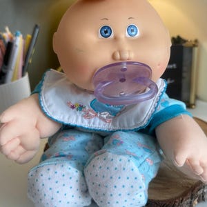 Vintage 1990 Hasbro Cabbage Patch Kids CPK HM 13 Bean Bottom Baby Red Hair