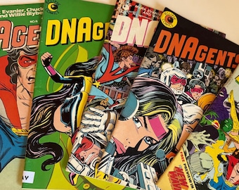 DNAgents Indie Comic Book Bundle | Eclipse Comics, 1980s Copper Age