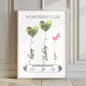 Geldcadeau voor verjaardag Afbeelding om af te drukken Creatief geldcadeau Verjaardag 18 20 25 30 35 40 50 Downloaden Gelukkige verjaardag