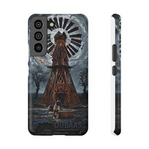 Étui pour téléphone rustique avec porte-cartes, esthétique campagnarde pour les amoureux des chiens, cadeau unique pour les vacances, accessoire élégant