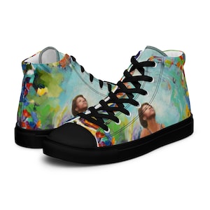 Freedom Women’s High Top Canvas Shoes – Trendy Casual Sneakers, Lightweight & Comfortable, Stylish Everyday Footwear, Perfect for Walking.