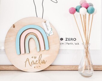 3D Rainbow Plaque