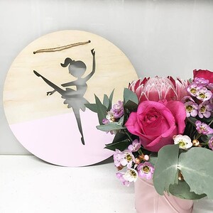 Ballerina Wall Plaque