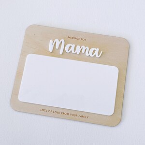 Gift for Mum ll Mother's Day ll Gifts for mum ll Love you Mum ll Mother's Day Plaque ll Motherhood ll Fridge Magnet image 7