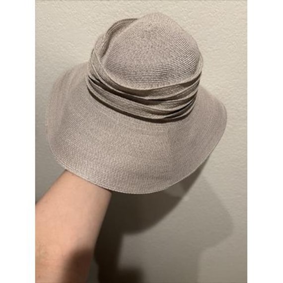Vintage Patricia Underwood New York Gray Woven Hat 425.00  display picture 1