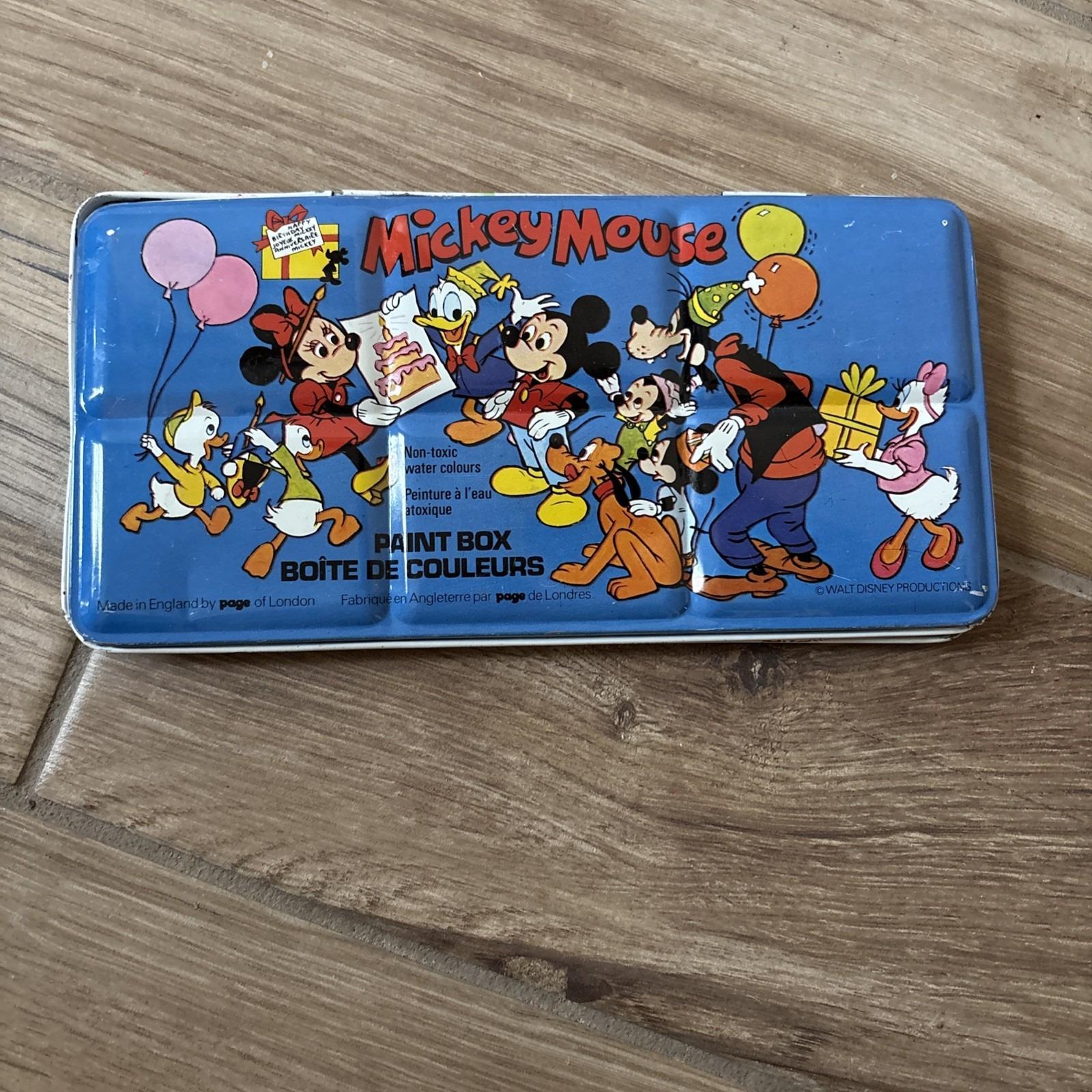 Mickey Paint Box - Etsy