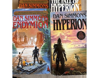 Dan Simmons Lot Les 4 Hypérions Chants Chute d'Hypérion Endymion L'Avènement d'Endymion