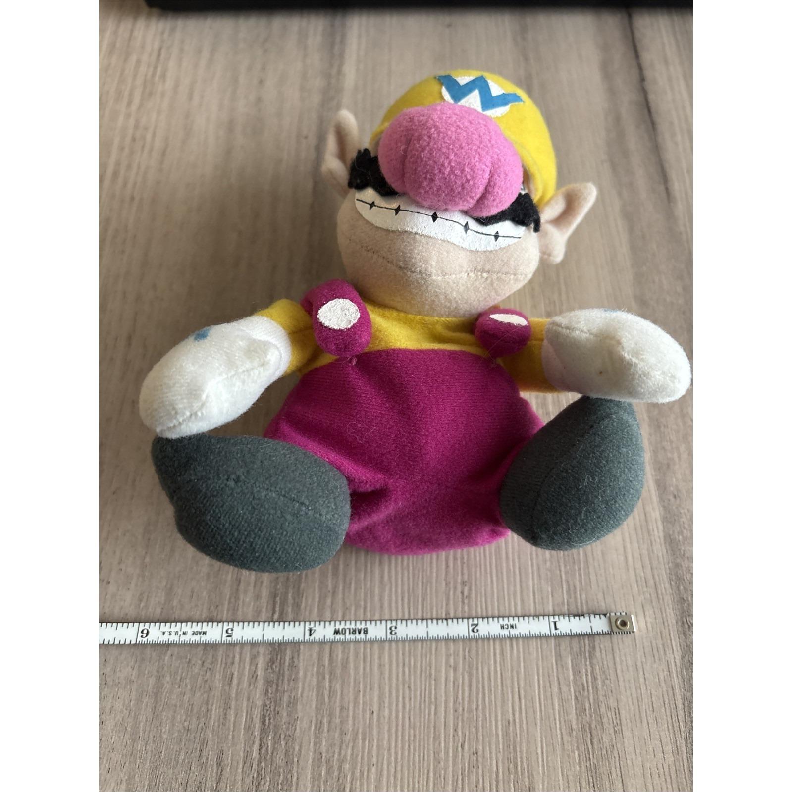 Vintage 1997 Wario Bean Bag Plush Doll 6