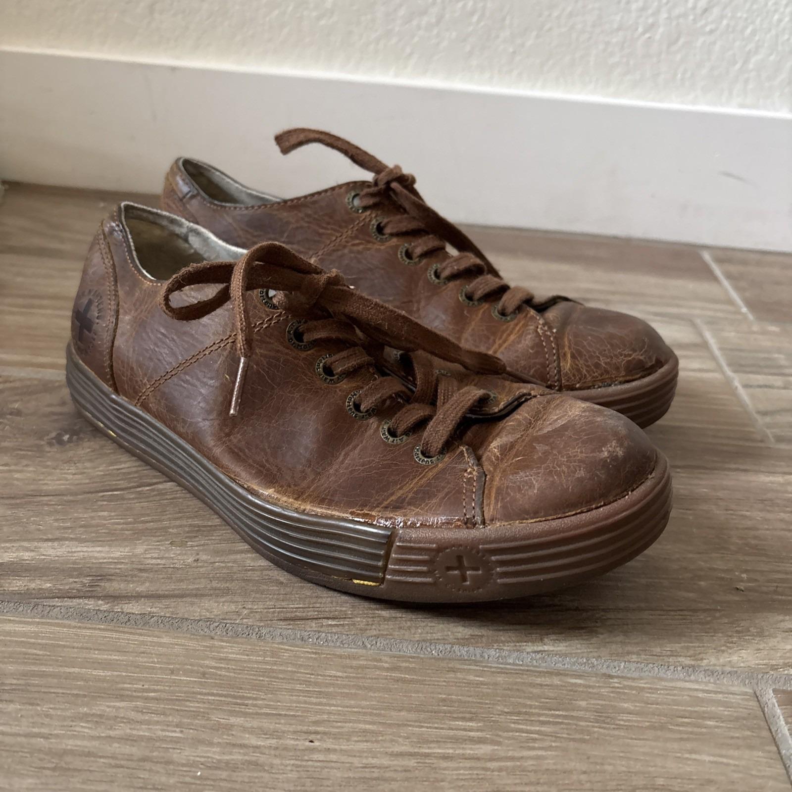 Dr. Martens AW004 Brown Leather Casual Comfort Lace Up Men’s Size 11 Shoes EUC Doc Martens Shoes 11194 Brown Leather Lace Up | Mercari main image 2