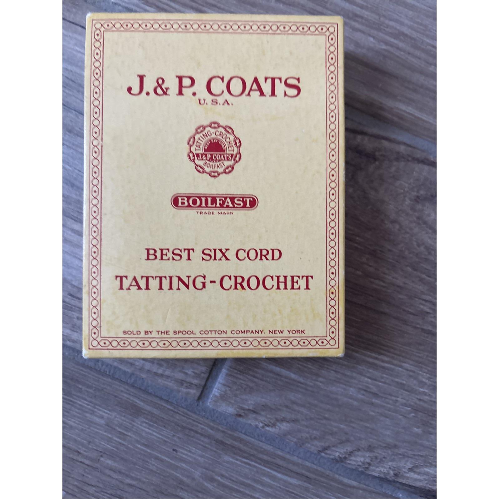 J P Coats Six Cord - Etsy