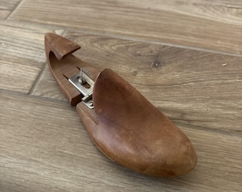 Vintage Wooden Shoe Stretcher 6 D Size Footwear