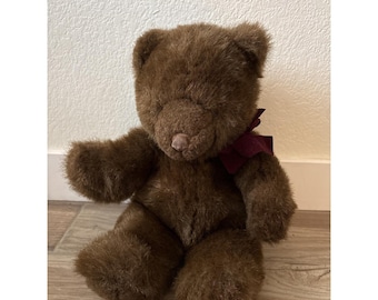 Gund Collectors Vintage 1983 Classic 18" Brown Teddy Bear Plush Toy