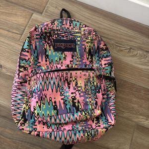 abstract jansport backpack Jansport Vintage Backpack