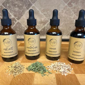 Herbal Tincture Blends