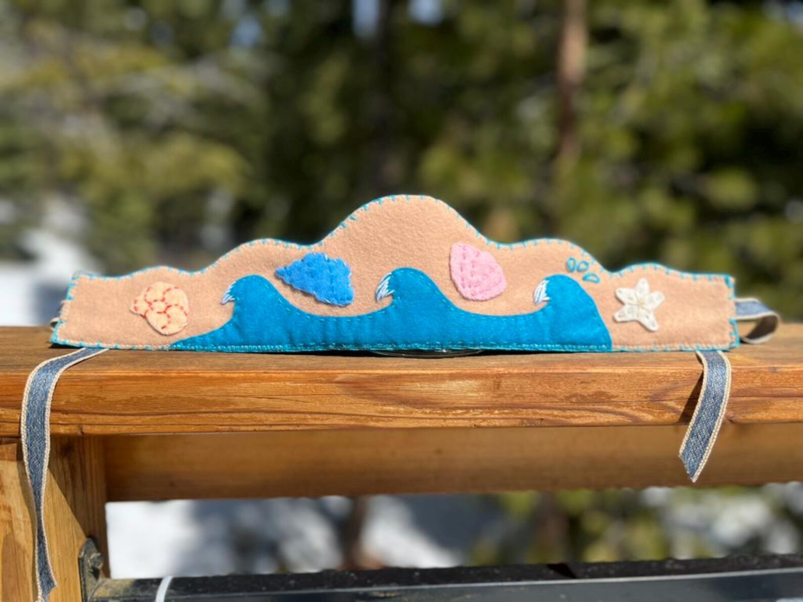 Felt Birthday Crown--beach and Seashells - Etsy