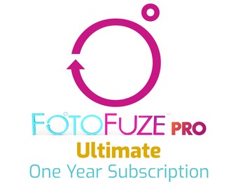 FotoFuze Pro Ultimate por 1 año: ¡actualice su cuenta FotoFuze.com!