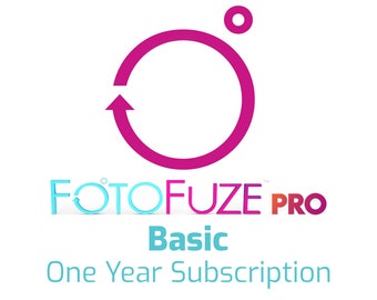 FotoFuze Pro Basic por 1 año: ¡actualice su cuenta FotoFuze.com!