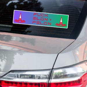 Naklejki na zderzak FK Elon + Felon