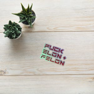Naklejki holograficzne FK Elon + Felon
