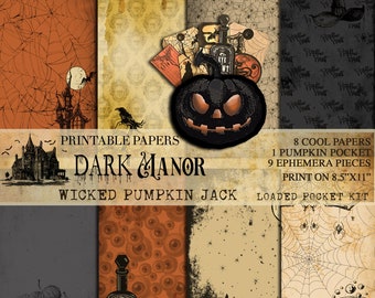 Wicked Pumpkin Jack Loaded Pocket Kit