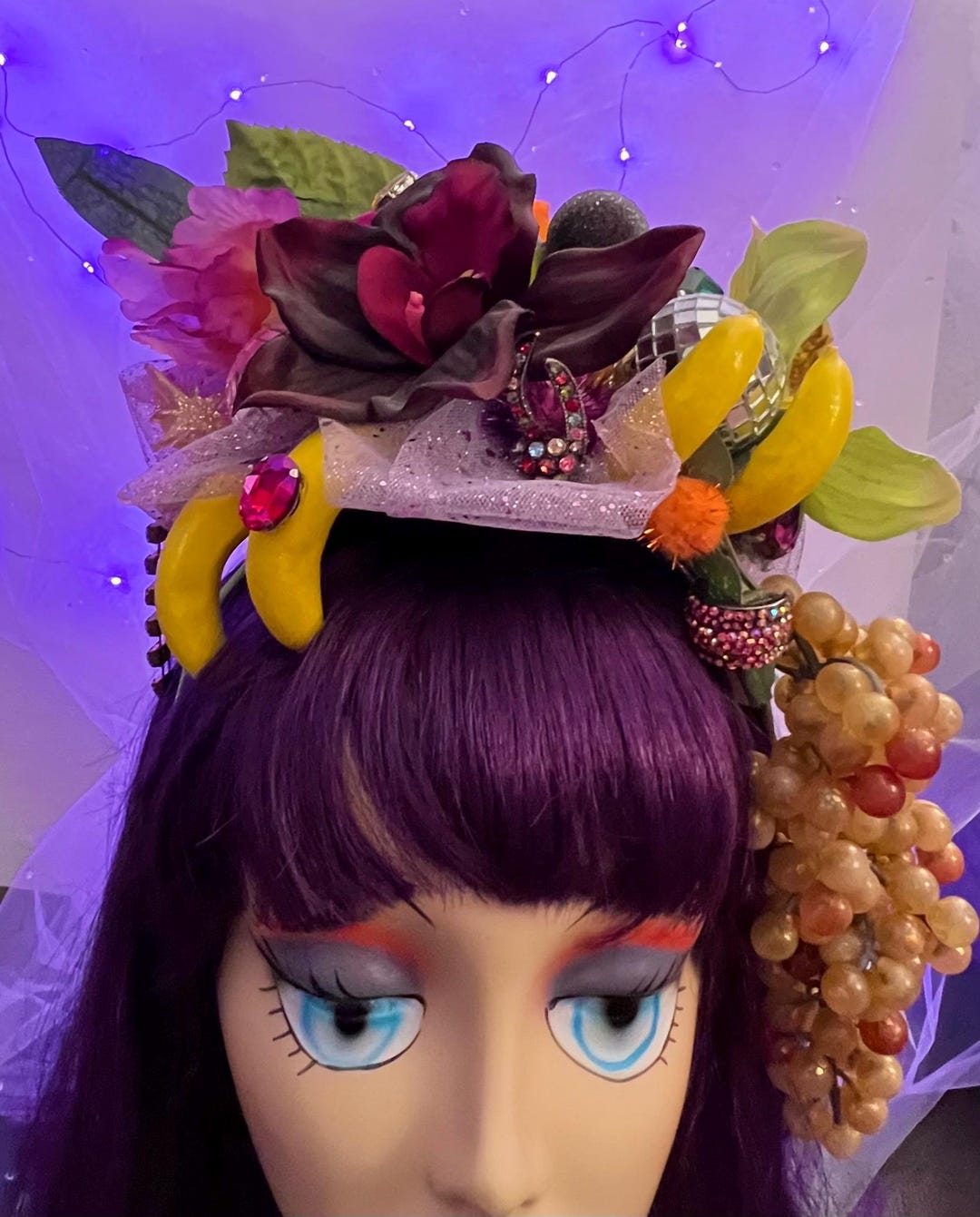 Carmen Miranda Lady With the Tutti Frutti Hat Headband - Etsy