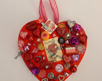 Old Timey Love Heart, Handmade and One of a Kind