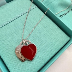 Tiffanys and co heart necklace - Etsy 日本